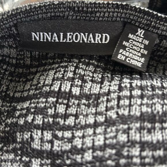 Nina Leonard Fit and Flare Sweater Dress - Picture 5 of 6